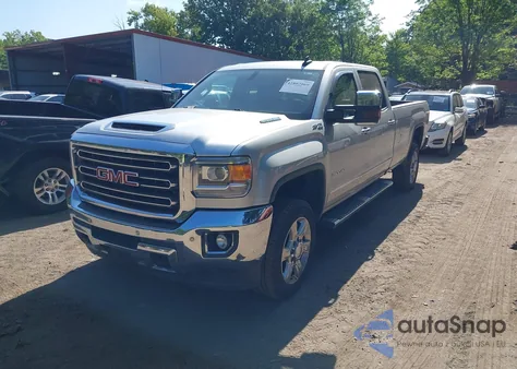 2017 GMC Sierra 2500Hd Slt из США, поврежденный, VIN 1GT12TEY4HF181336